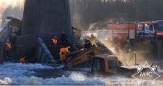 Białoruś: Tragedia na moście przez Niemen, są ofiary (WIDEO) Białoruś: Tragedia na moście przez Niemen, są ofiary (WIDEO)
