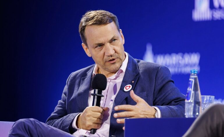 „Zmęczenie wojną?” Sikorski: Nie rozumiem tego sformułowania