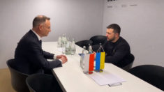 Spotkanie prezydentów Polski i Ukrainy w Davos