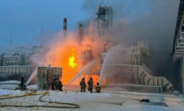 Kreml oskarżył Kijów o atak na rosyjski terminal gazowy nad Bałtykiem