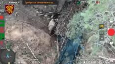 Dron wyprowadził ukraińskiego żołnierza z niewoli wroga (WIDEO)