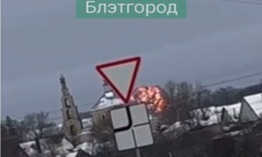 Rosyjski samolot runął przy granicy z Ukrainą. Moskwa: na pokładzie jeńcy wojenni (WIDEO)