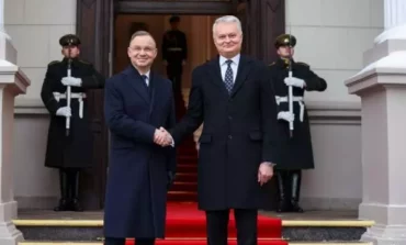 Prezydent Andrzej Duda z wizytą na Litwie