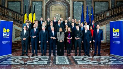 Spotkanie ministrów obrony państw Unii Europejskiej w dniach 30–31 stycznia 2024 roku w Brukseli Fot. gov.pl/web/obrona-narodowa