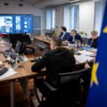 Drugie posiedzenie polsko-ukraińskiej grupy roboczej ds. udziału polskich przewoźników w rynku transportu drogowego Ukrainy, 5 lutego 2024 r. Fot. gov.pl/web/infrastruktura