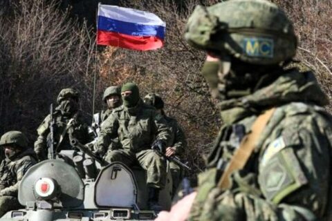 Rosyjskie oddziały na froncie ukraińskim Fot. glavcom.ua