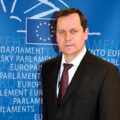 Prezes Związku Polaków na Litwie, europoseł Waldemar Tomaszewski Fot. l24.lt