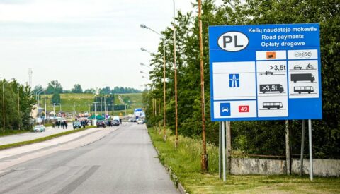 Przejście graniczne Budzisko-Kalvarija Fot. Roman Niedźwiecki/zw.lt