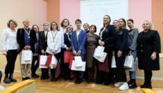 Triumfatorzy XXXV Olimpiady Języka Polskiego na Litwie Fot. Marian Paluszkiewicz/l24.lt