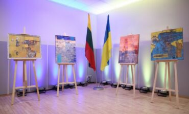 Wystawa „Kolory wojny” Jurija Grygorowicza w Centrum Kultury w Rudominie