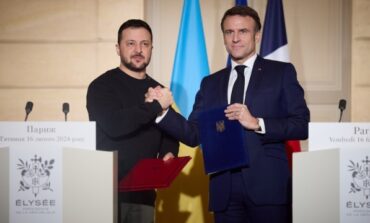 Ukraina i Francja podpisały dwustronną umowę o bezpieczeństwie