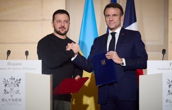 Ukraina i Francja podpisały dwustronną umowę o bezpieczeństwie
