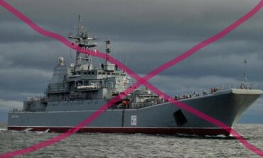 Udany atak na Krym! Ukraińcy zniszczyli rosyjski okręt desantowy „Cesar Kunikow”