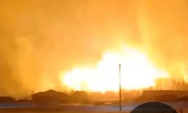 Rosja: gigantyczny pożar po eksplozji gazociągu