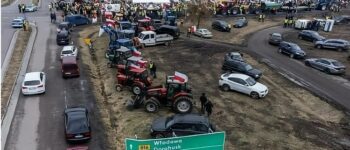 Polscy protestujący (Fot. Oleh Nikolenko/Facebook)