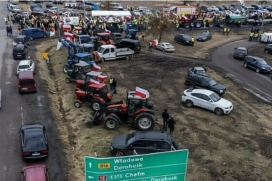Protestu rolników na drodze z Białorusi do Warszawy nie będzie. Władze wydały zakaz