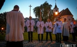 Najstarsza katolicka parafia w Mińsku: Droga Krzyżowa w Wielką Środę