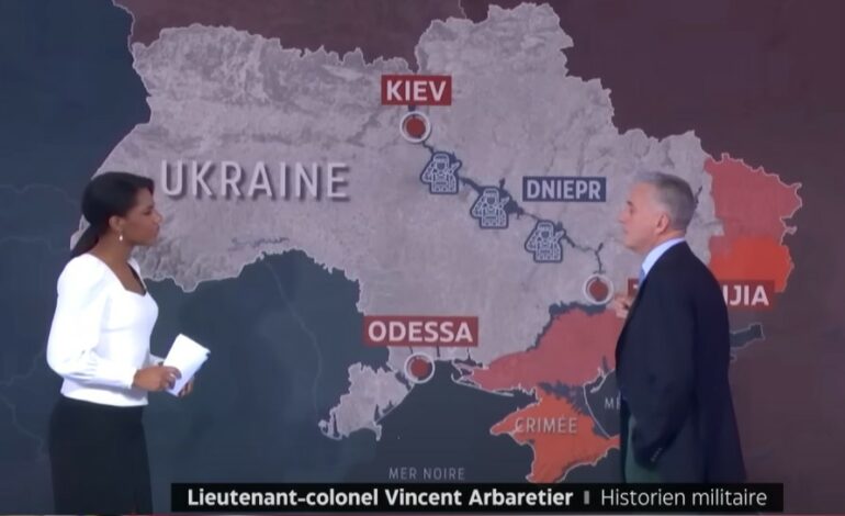 Są dwie opcje. Francuska telewizja pokazała, gdzie na Ukrainie mogą stacjonować wojska francuskie