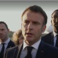 Prezydent Francji Emmnuel Macron. Fot: printscreen