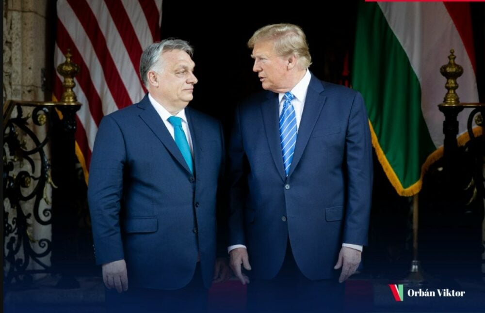 Orbán Viktor i Donald Trump