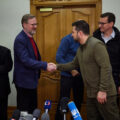 Petr Fiala i Wołodymyr Zełenski