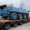 Transport pojazdu BTR-60