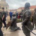 Uroczystośc odsłonięcia upamietnienia powstańców styczniowych w Wilnie. 22.03.2024