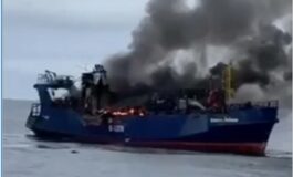 Rosjanie przez pomyłkę zatopili własny statek na Morzu Bałtyckim (WIDEO)