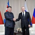 Kim Dzon Un i Władimir Putin
