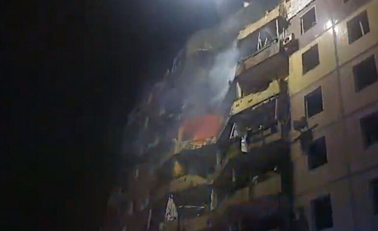 Atak rakietowy na Krzywy Róg. Nie żyją trzy osoby, wśród rannych są dzieci