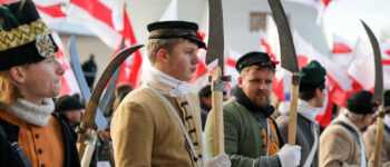 Pożegnanie uczestników powstania styczniowego
