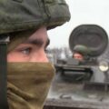 Rosyjski żołnierz na Ukrainie