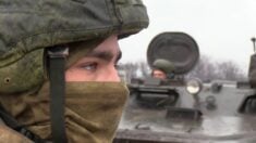 Rosyjski żołnierz na Ukrainie