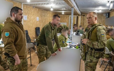 Naczelny Dowódca Sił Zbrojnych Oleksandr Syrski Fot: /t.me/osirskiy