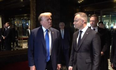 Prezydent RP face to face z Donaldem Trumpem