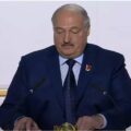 Aleksander Łukaszenka, na posiedzeniu VII Ogólnobiałoruskiego Zgromadzenia Narodowego, Fot. printscreen/ belta.by