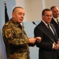 Szef Bundeswehry generał Carsten Breuer i minister obrony Niemiec Boris Pistorius