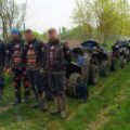Polscy quadziści i motocyklista