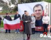 Akcja solidarności z Andrzejem Poczobutem w Białymstoku