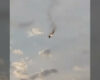Tu-22 stanął w płomieniach. Rosyjski bombowiec wracał z „misji bojowej” [ZOBACZ NAGRANIE]