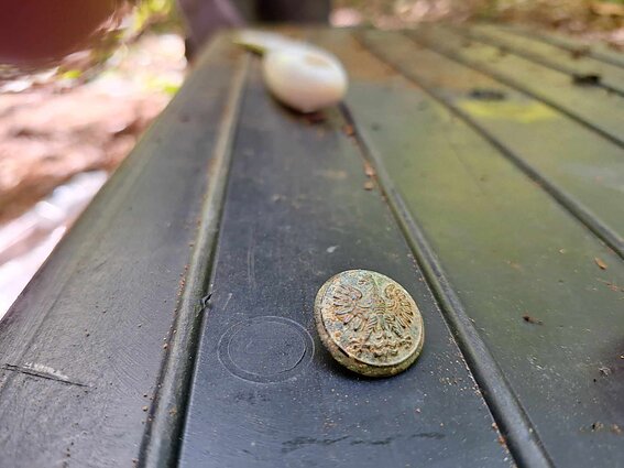 IPN poszukuje szczątków bohaterów spod Krawczun i Nowosiółek. Odnajdują guziki z orzełkami w koronie