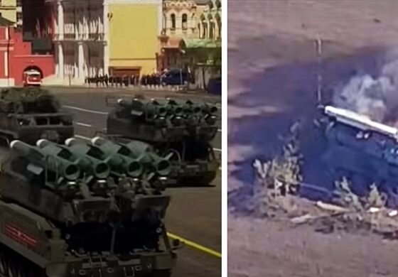 Tak pięknie defilowały w Moskwie. A teraz... (WIDEO)