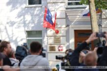 Zbiegły na Białoruś b. polski sędzia przybył do Ambasady RP w Mińsku