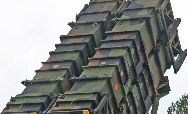 Holandia dostarczy Ukrainie trzy wyrzutnie Patriot