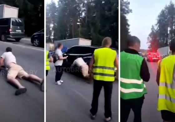 Niebezpieczny incydent na granicy Litwy z Białorusią! (WIDEO)