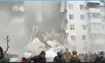 Katastrofa pod ukraińską granicą. Ofiary pod gruzami 10- piętrowego bloku (WIDEO)