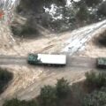 Zestawy Iskander-M w czasie ćwiczeń na poligonie Repiszcze koło Osipowicz w lutym 2023. Fot: VojenTV