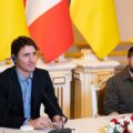 Justin Trudeau i Wołodymyr Zełenski