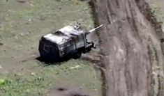 Nie da się zniszczyć dronem ruskiego “żółwioczołgu”? A tam, się nie da… (WIDEO)