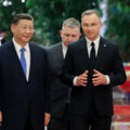 Prezydent RP Andrzej Duda spotkał się w Wielkim Pałacu Ludowym w Pekinie z Przewodniczącym Chińskiej Republiki Ludowej Xi Jinpingiem. Fot: Marek Borawski KPRP